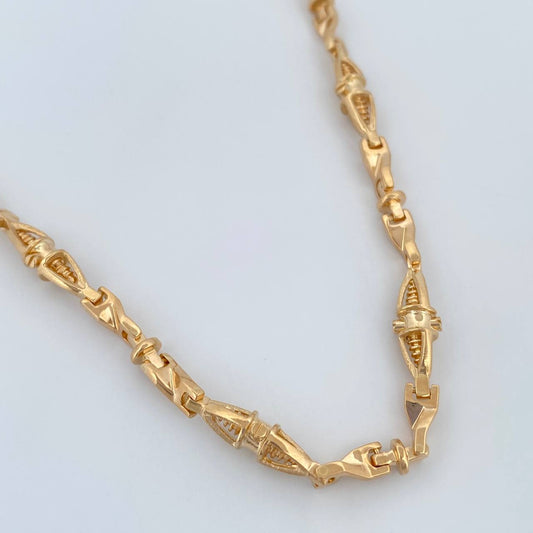 Cadena Dubai 46.65gr / 60.8cm / Oro Amarillo 18K $