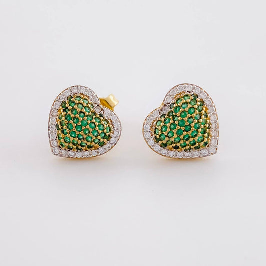 Topos Corazón Tupido 3.25g / 11.2mm Oro Amarillo 18K