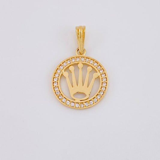 Dije Corona 1.55g / 2.2cm Oro Amarillo 18K