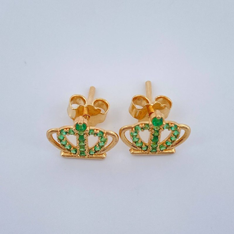 Topos Corona 1.5gr / Oro Amarillo 18K & Topos Corona 1.5gr / Oro Amarillo 18K &