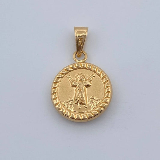 Dije Divino Niño 0.7gr / 2cm / Oro Amarillo 18K &