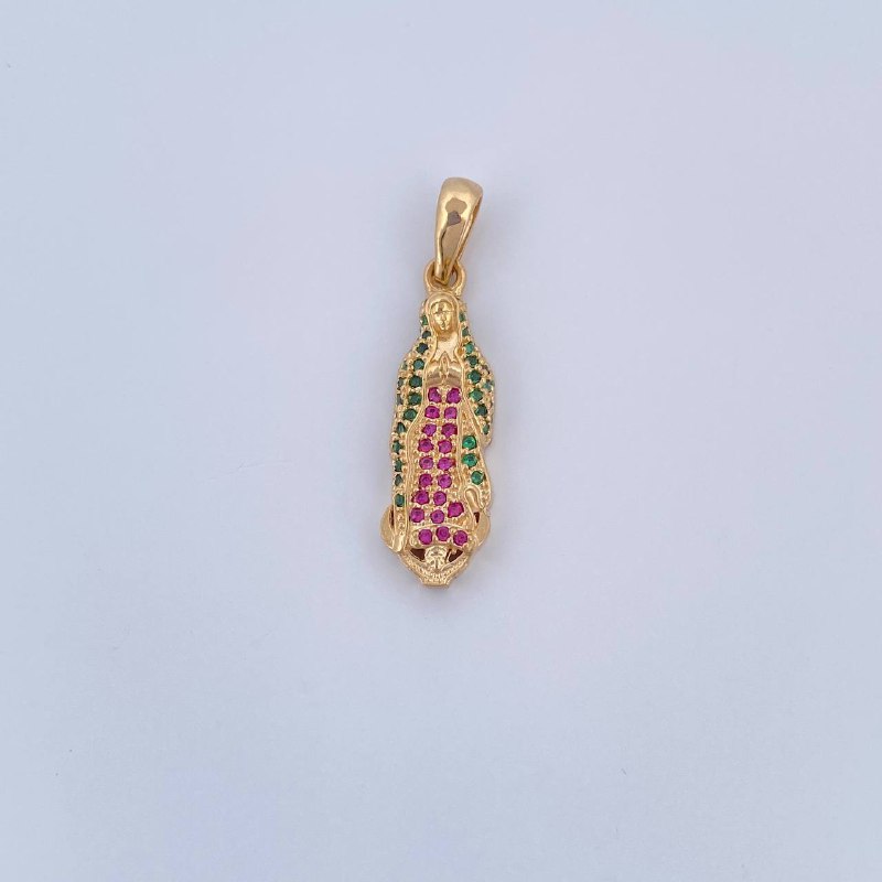 Dije Virgen Guadalupe 2.65gr / 3cm / Oro 18K & Dije Virgen Guadalupe 2.65gr / 3cm / Oro 18K &