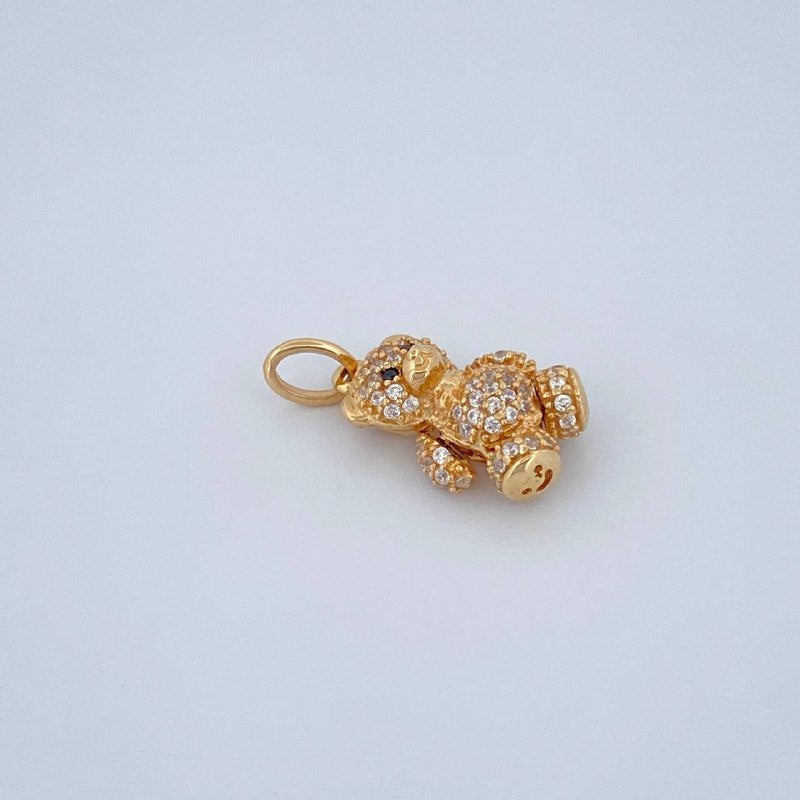 Dije Oso Articulado 2.6gr / 2cm / Oro Amarillo 18K $ Dije Oso Articulado 2.6gr / 2cm / Oro Amarillo 18K $
