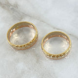 Argollas anillos matrimonio por Fabricacion Bajo Pedido Diamantadas 8gr Argollas anillos matrimonio por Fabricacion Bajo Pedido Diamantadas 8gr