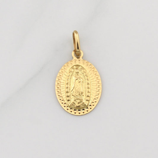 Dije Virgen Guadalupe 1gr / 2.3cm / Oro Amarillo +4 18K