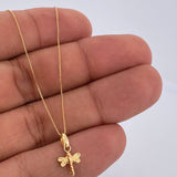 Set Cadena y Dije Veneciana+Libelula 1.25gr / 39.5cm / 0.43mm Oro Amarillo 18K (Oferta) $ Set Cadena y Dije Veneciana+Libelula 1.25gr / 39.5cm / 0.43mm Oro Amarillo 18K (Oferta) $