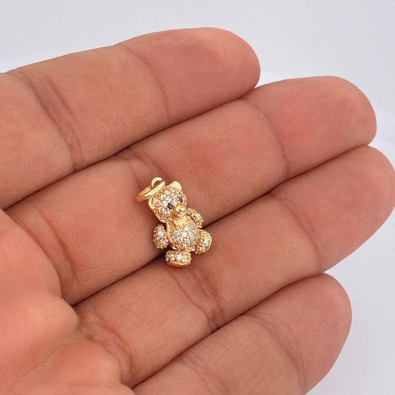 Dije Oso Articulado 2.6gr / 2cm / Oro Amarillo 18K $ Dije Oso Articulado 2.6gr / 2cm / Oro Amarillo 18K $