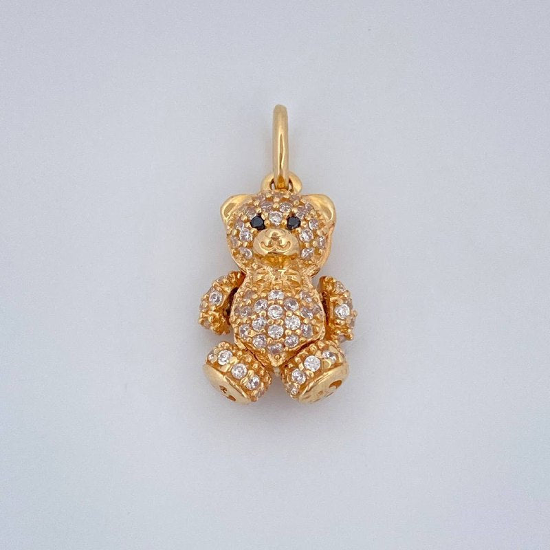 Dije Oso Articulado 2.65gr / 2cm / Oro Amarillo 18K $ Dije Oso Articulado 2.65gr / 2cm / Oro Amarillo 18K $
