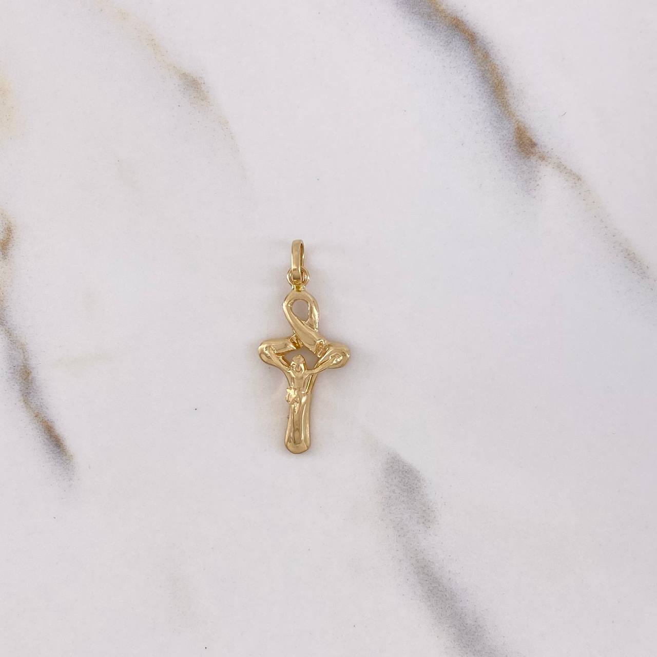 Dije Cruz Cristo Anj 1.7gr / 3cm / Oro Amarillo $ Dije Cruz Cristo Anj 1.7gr / 3cm / Oro Amarillo $