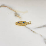 Dije Ovalo Virgen Maria 3.15gr / 3.3cm / Diamantada Oro Amarillo $ Dije Ovalo Virgen Maria 3.15gr / 3.3cm / Diamantada Oro Amarillo $