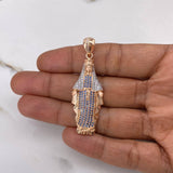 Dije Virgen Milagrosa 6.95gr / 5.2cm / Circones Blancos Azules Dos Oros Blanco Rosa & Dije Virgen Milagrosa 6.95gr / 5.2cm / Circones Blancos Azules Dos Oros Blanco Rosa &
