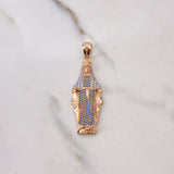 Dije Virgen Milagrosa 6.95gr / 5.2cm / Circones Blancos Azules Dos Oros Blanco Rosa & Dije Virgen Milagrosa 6.95gr / 5.2cm / Circones Blancos Azules Dos Oros Blanco Rosa &