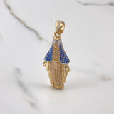 Dije Virgen Milagrosa 7.7gr / 5.2cm / Circones Blancos Azules Dos Oros Amarillo Blanco $ Dije Virgen Milagrosa 7.7gr / 5.2cm / Circones Blancos Azules Dos Oros Amarillo Blanco $