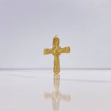 Dije Cruz Cristo 1.85gr / 4.3cm / Troquelada Oro Amarillo & Dije Cruz Cristo 1.85gr / 4.3cm / Troquelada Oro Amarillo &