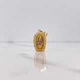 Dije Virgen Guadalupe 3.6gr / 2.5cm / Circones Blancos Fucsias Azules Oro Amarillo & Dije Virgen Guadalupe 3.6gr / 2.5cm / Circones Blancos Fucsias Azules Oro Amarillo &