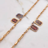 Cadena Rustica Escapulario 26.55gr / 65cm / 3mm Circones Blancos Azules Virgen Guadalupe San Miguel Oro Rosa $ Cadena Rustica Escapulario 26.55gr / 65cm / 3mm Circones Blancos Azules Virgen Guadalupe San Miguel Oro Rosa $