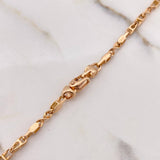 Cadena Rustica Escapulario 26.55gr / 65cm / 3mm Circones Blancos Azules Virgen Guadalupe San Miguel Oro Rosa $ Cadena Rustica Escapulario 26.55gr / 65cm / 3mm Circones Blancos Azules Virgen Guadalupe San Miguel Oro Rosa $