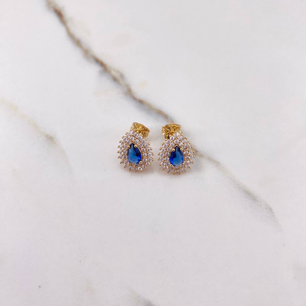 Topos Gota 3.15gr / Circones Azul Blancos Oro Amarillo $ Topos Gota 3.15gr / Circones Azul Blancos Oro Amarillo $