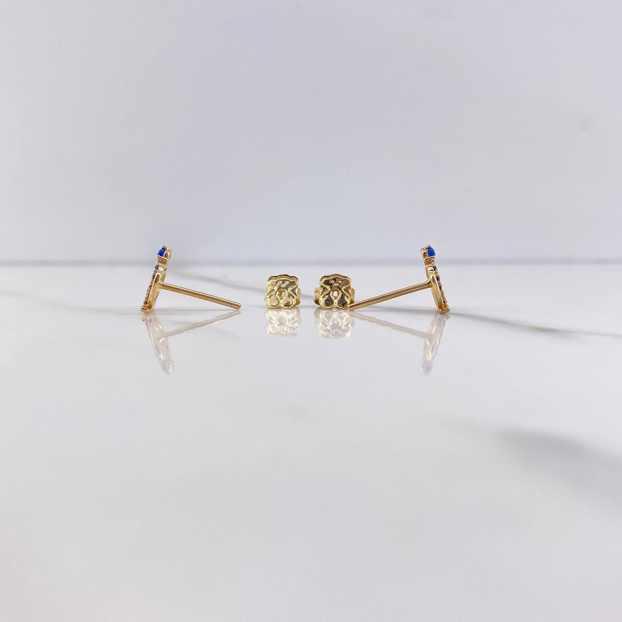 Topos Corona 1.55gr / Circones Azules Oro Amarillo $ Topos Corona 1.55gr / Circones Azules Oro Amarillo $