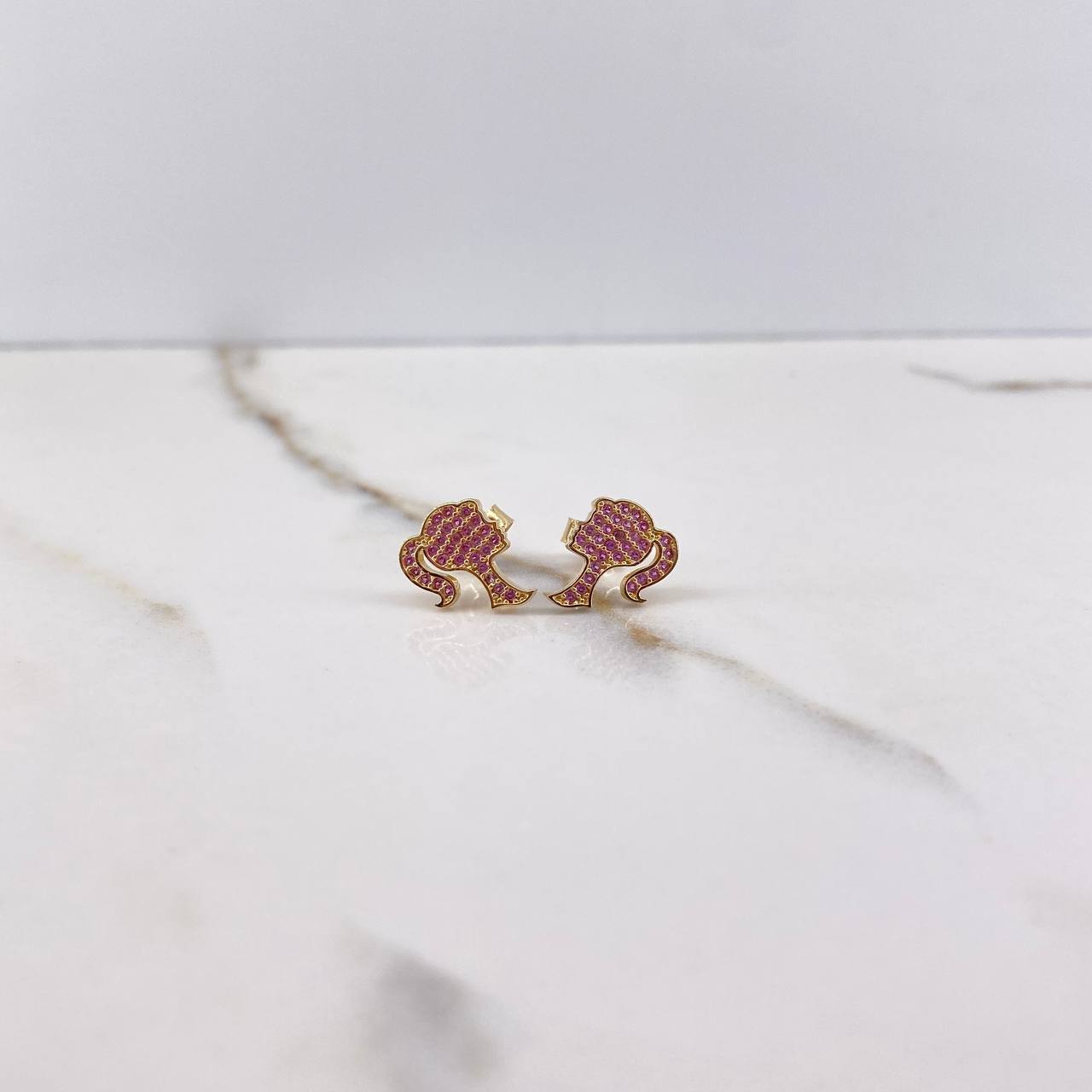 Topos Silueta Muñeca 2.2gr / Circones Rosados Oro Amarillo $ Topos Silueta Muñeca 2.2gr / Circones Rosados Oro Amarillo $