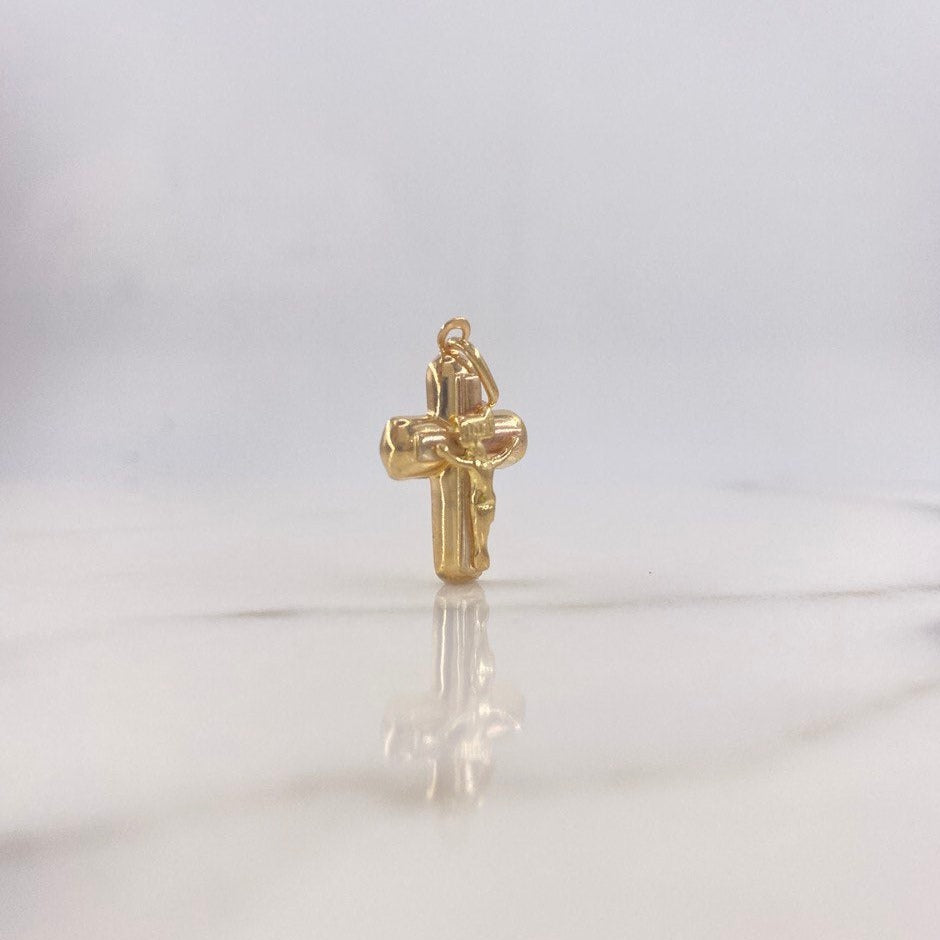 Dije Cruz Cristo 1.6gr / 2.2cm / Oro Amarillo $ Dije Cruz Cristo 1.6gr / 2.2cm / Oro Amarillo $
