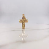 Dije Cruz Cristo 1.6gr / 2.2cm / Oro Amarillo $ Dije Cruz Cristo 1.6gr / 2.2cm / Oro Amarillo $