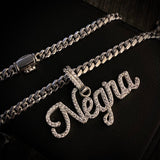 Dije Nombre con piedras por Fabricacion Bajo Pedido 8gr Dije Nombre con piedras por Fabricacion Bajo Pedido 8gr