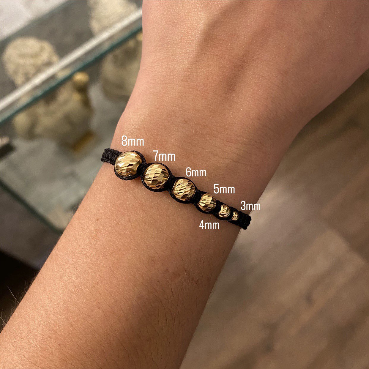 Bola Diamantada 3mm / 0,06gr Oro Amarillo & Bola Diamantada 3mm / 0,06gr Oro Amarillo &