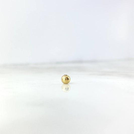 Bola Lisa 4mm / 0.08gr Oro Amarillo