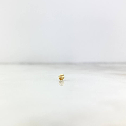Bola Diamantada 3mm / 0.06gr Oro Amarillo