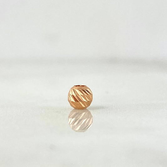 Bola Diamantada 4mm / 0.10gr Oro Rosa
