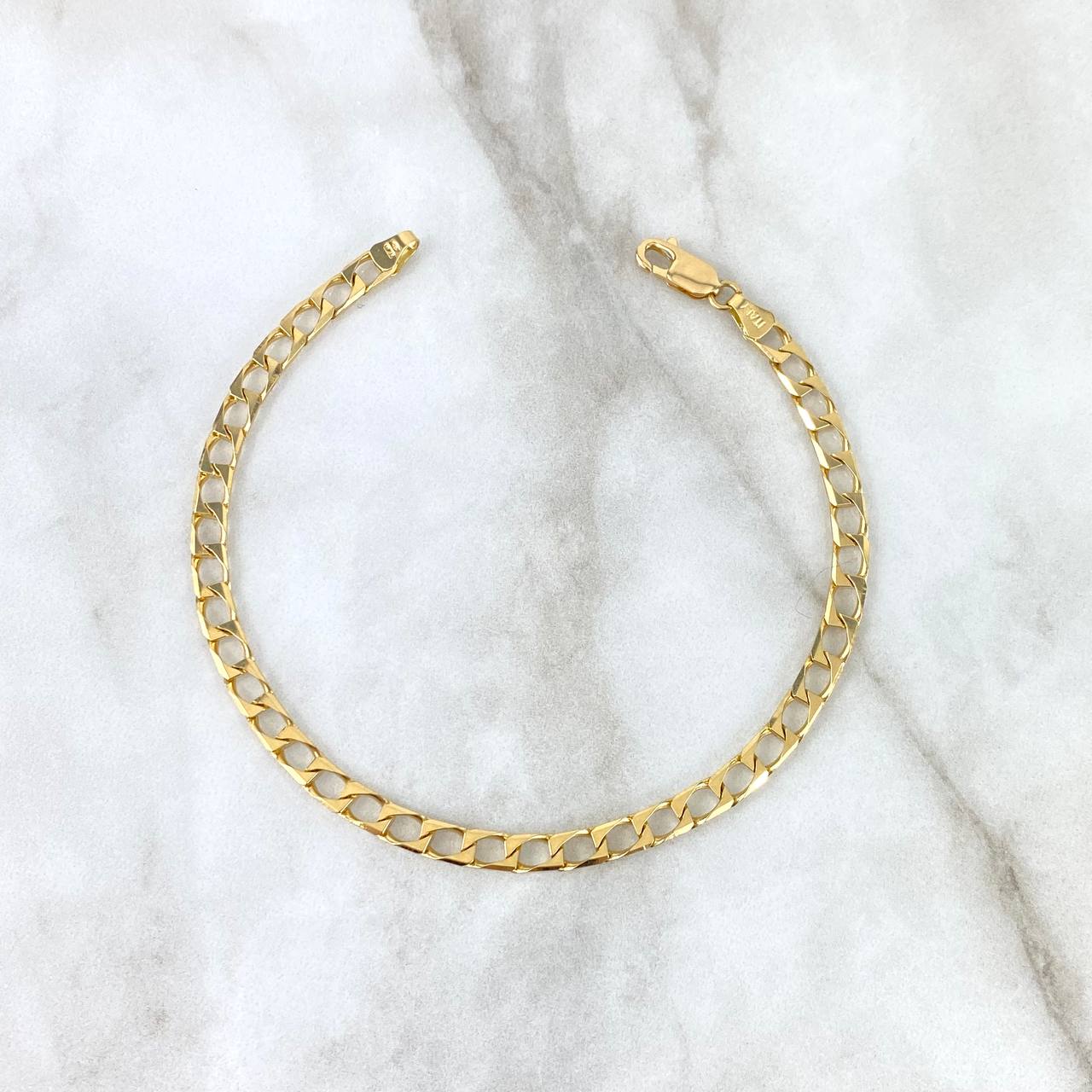 Pulso Panzer 6.6gr / 17.5cm / 4.2mm Oro Amarillo +1 18K * Pulso Panzer 6.6gr / 17.5cm / 4.2mm Oro Amarillo +1 18K *