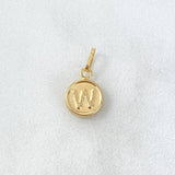 Dije Letra W 0.35gr / 1.5cm / Doble Faz Oro Amarillo Dije Letra W 0.35gr / 1.5cm / Doble Faz Oro Amarillo