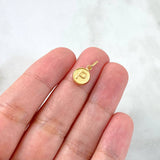 Dije Letra P 0.35gr / 1.5cm / Doble Faz Oro Amarillo Dije Letra P 0.35gr / 1.5cm / Doble Faz Oro Amarillo