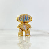 Dije Astronauta Articulado 10gr / 2.5cm / Circones Blancos Celestes Oro Amarillo Dije Astronauta Articulado 10gr / 2.5cm / Circones Blancos Celestes Oro Amarillo