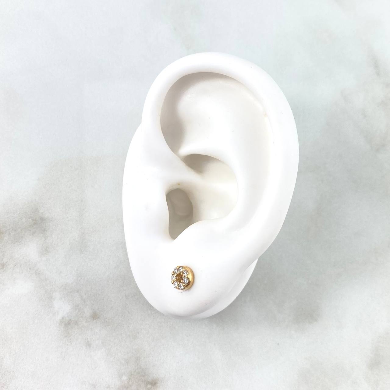 Topos Circulo 1.15gr / 0.5mm Diamantes Blancos 36pts Oro Amarillo (Joya) Topos Circulo 1.15gr / 0.5mm Diamantes Blancos 36pts Oro Amarillo (Joya)