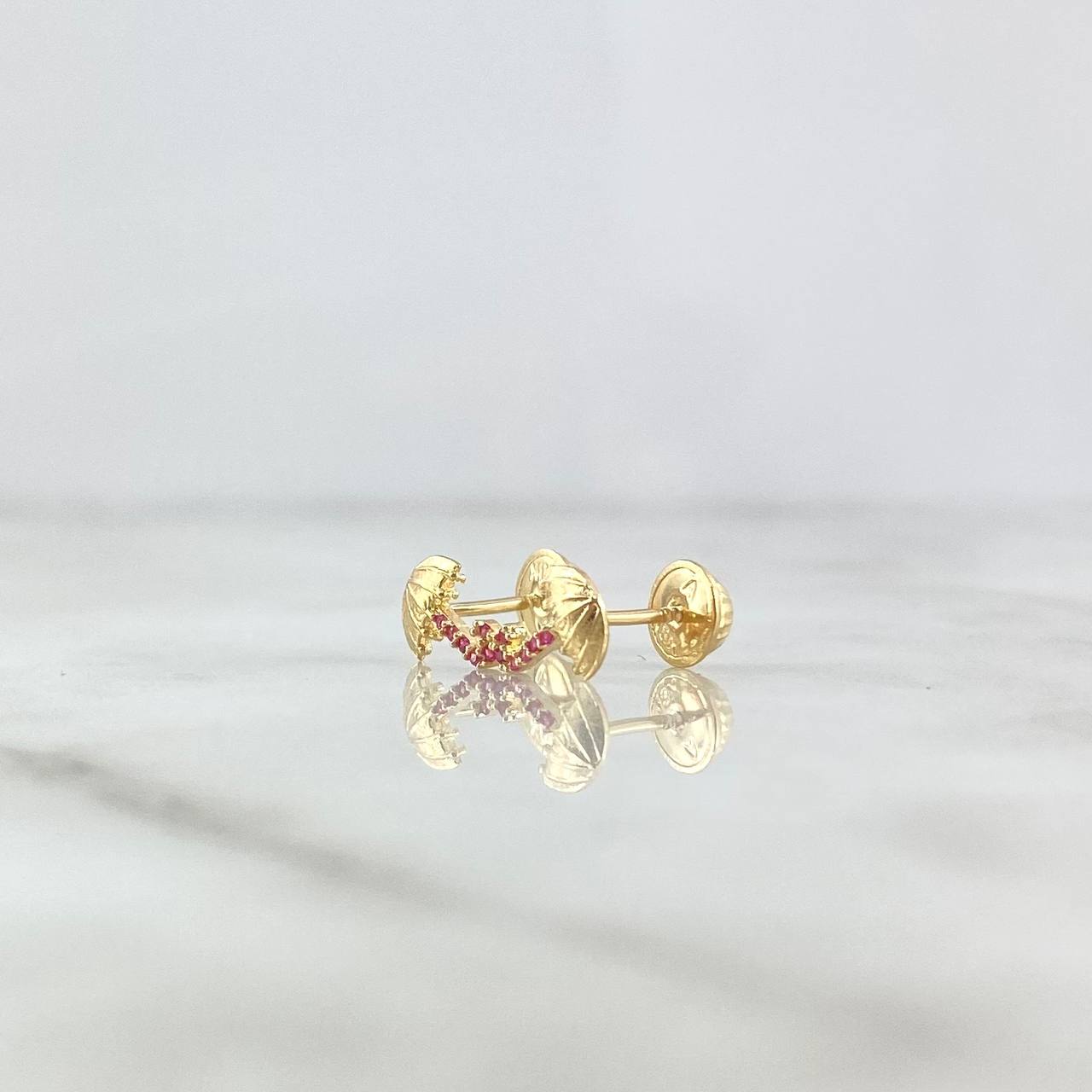 Topos Sombrilla 0.9gr / 0.8cm / Circones Fucsias Oro Amarillo Topos Sombrilla 0.9gr / 0.8cm / Circones Fucsias Oro Amarillo