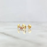 Topos Sombrilla 0.9gr / 0.8cm / Circones Fucsias Oro Amarillo Topos Sombrilla 0.9gr / 0.8cm / Circones Fucsias Oro Amarillo