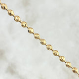 Pulso Militar 8.55gr / 20cm / 3.4mm Diamantada Oro Amarillo 18K Pulso Militar 8.55gr / 20cm / 3.4mm Diamantada Oro Amarillo 18K