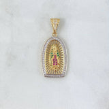 Dije Virgen Guadalupe 3.8gr / 3.4cm / Circones Blancos Fucsias Verdes Dos Oros Amarillo Blanco * Dije Virgen Guadalupe 3.8gr / 3.4cm / Circones Blancos Fucsias Verdes Dos Oros Amarillo Blanco *