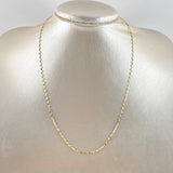 Cadena Flor Espejo 0.95gr / 45cm / Oro Amarillo +3 18K © Cadena Flor Espejo 0.95gr / 45cm / Oro Amarillo +3 18K ©