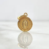 Dije Medalla Virgen Guadalupe 1.55gr / 2cm / Texturizado Oro Amarillo 18K Dije Medalla Virgen Guadalupe 1.55gr / 2cm / Texturizado Oro Amarillo 18K