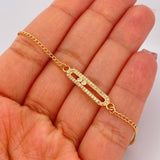 Pulso MSK Cubano 2.4gr / 18.2cm / 1.56mm Oro Amarillo +3 18K & Pulso MSK Cubano 2.4gr / 18.2cm / 1.56mm Oro Amarillo +3 18K &