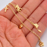 Tobillera Aro Seguido 3.5gr / 25.7cm / 1.2mm Oro Amarillo 18K & Tobillera Aro Seguido 3.5gr / 25.7cm / 1.2mm Oro Amarillo 18K &