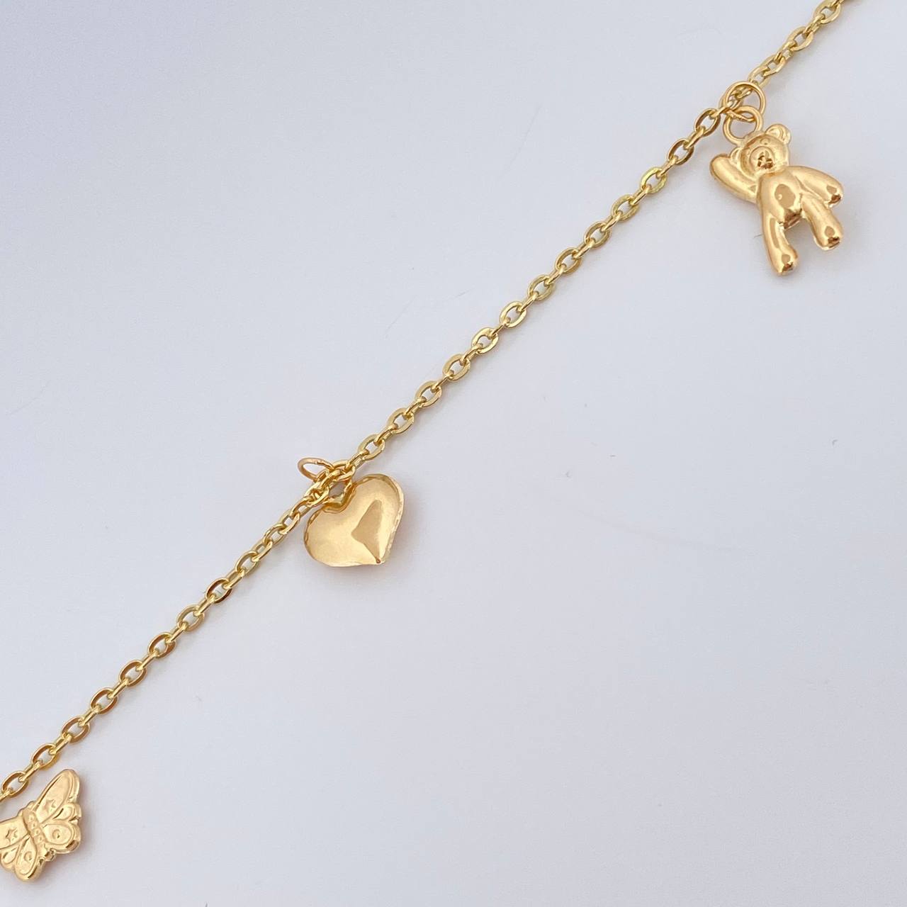 Tobillera Aro Seguido 3.7gr / 25.9cm / 1.27mm Oro Amarillo 18K & Tobillera Aro Seguido 3.7gr / 25.9cm / 1.27mm Oro Amarillo 18K &