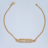 Pulso Msk 2.55gr / 18.7cm / 1.6mm Oro Amarillo 18K % Pulso Msk 2.55gr / 18.7cm / 1.6mm Oro Amarillo 18K %