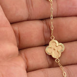 Pulso Trebol Cajon 3.05gr / 18.8cm / 1.8mm Oro Amarillo 18K % Pulso Trebol Cajon 3.05gr / 18.8cm / 1.8mm Oro Amarillo 18K %