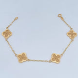 Pulso Trebol Cajon 3.65gr / 19cm / 1.75mm Oro Amarillo 18K % Pulso Trebol Cajon 3.65gr / 19cm / 1.75mm Oro Amarillo 18K %