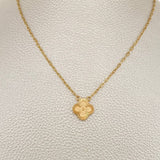 Cadena Trebol Cajon 3.3gr / 44.5cm / 1.77mm Oro Amarillo 18K % Cadena Trebol Cajon 3.3gr / 44.5cm / 1.77mm Oro Amarillo 18K %