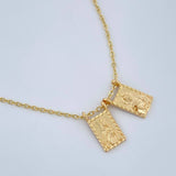 Cadena Aro seguido escapulario 4.05gr / 46cm / 1.4mm Oro Amarillo 18K % Cadena Aro seguido escapulario 4.05gr / 46cm / 1.4mm Oro Amarillo 18K %